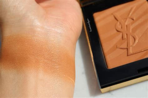 ysl les sahariennes bronzer swatches|YSL Sahariennes Bronzing Stone 02 Fire Opal Review.